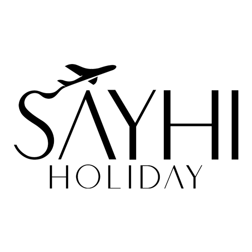 logo Say hi holiday travel agent